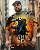 T-shirt grande taille pour homme Le Cavalier sans tête